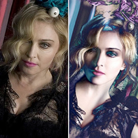 Madonna for Louis Vuitton Photos, Raw and Unretouched